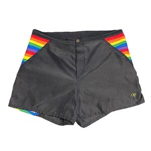 Vintage OP Rainbow Swim Shorts